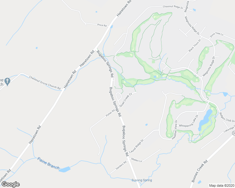 map of restaurants, bars, coffee shops, grocery stores, and more near 101 Quail Ridge Way in Jonesborough