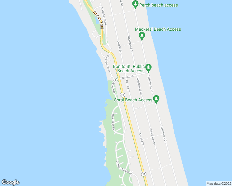 map of restaurants, bars, coffee shops, grocery stores, and more near 907 Sea Whisper Court in Corolla