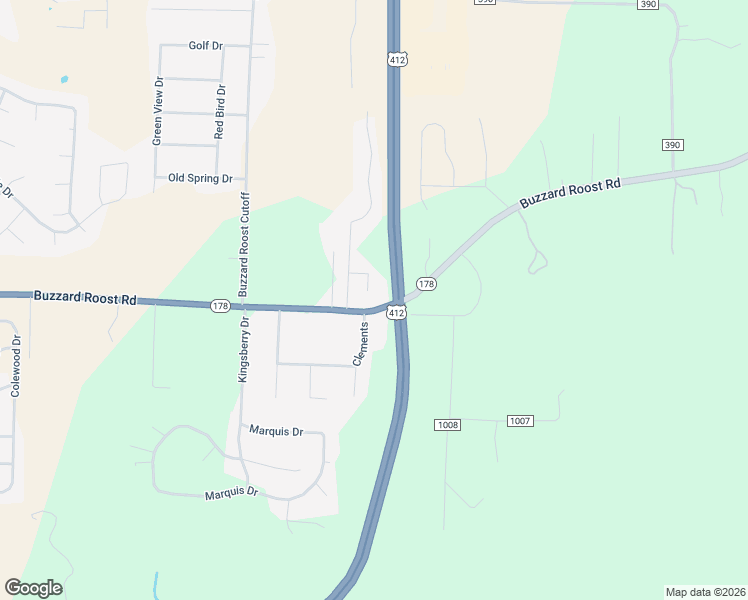 map of restaurants, bars, coffee shops, grocery stores, and more near 49 Christopher Lane in Mountain Home