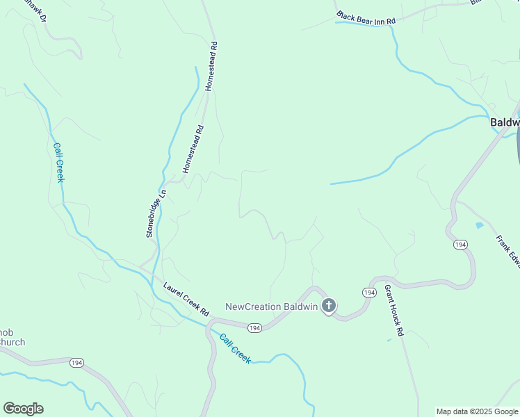 map of restaurants, bars, coffee shops, grocery stores, and more near 148 Peters Caldwell Lane in Todd