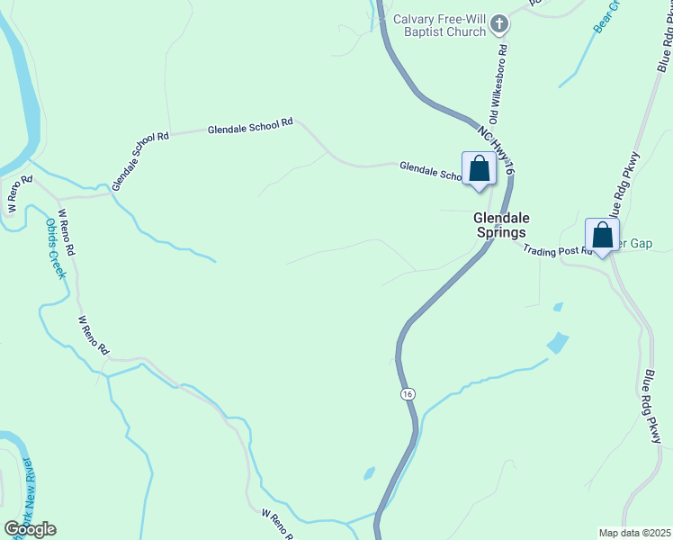 map of restaurants, bars, coffee shops, grocery stores, and more near 351 Ray Miller Road in West Jefferson