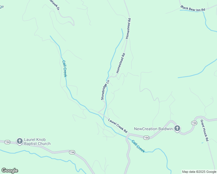 map of restaurants, bars, coffee shops, grocery stores, and more near 144 Creekview Road in Todd