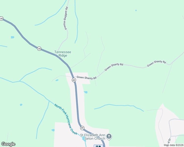 map of restaurants, bars, coffee shops, grocery stores, and more near 205 Green Shanty Road in Tennessee Ridge