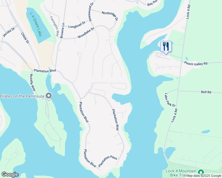 map of restaurants, bars, coffee shops, grocery stores, and more near 990 Isaac Franklin Drive in Gallatin