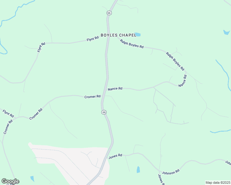 map of restaurants, bars, coffee shops, grocery stores, and more near 1034 Nance Road in King