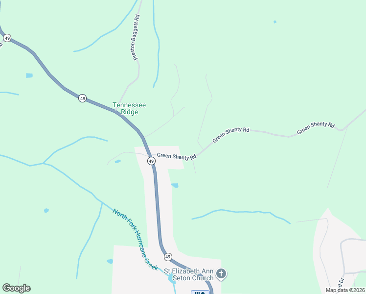 map of restaurants, bars, coffee shops, grocery stores, and more near 205 Green Shanty Road in Tennessee Ridge