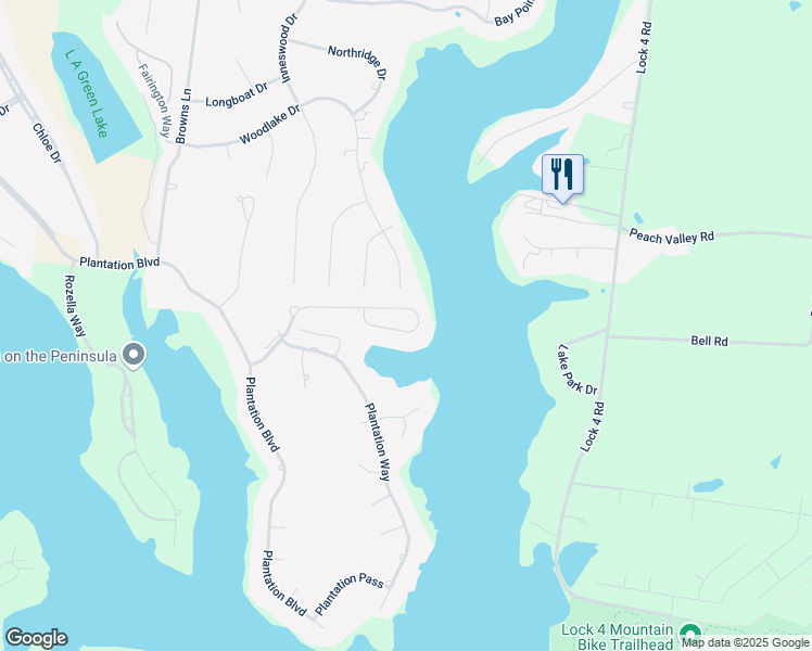 map of restaurants, bars, coffee shops, grocery stores, and more near 1027 Isaac Franklin Drive in Gallatin