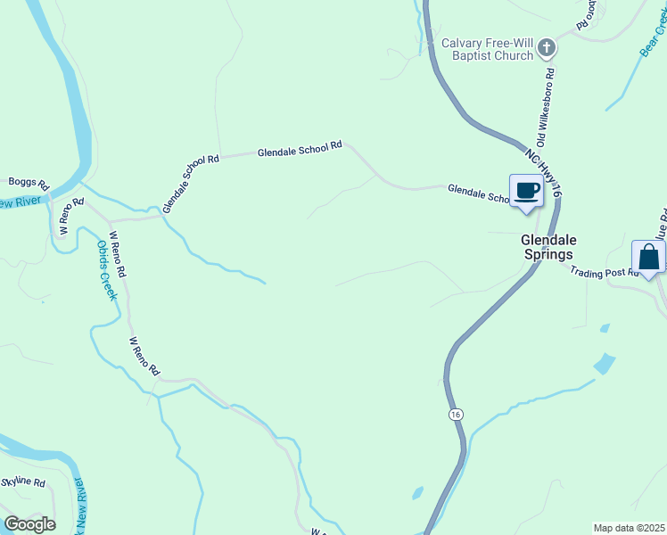 map of restaurants, bars, coffee shops, grocery stores, and more near 474 Ray Miller Road in West Jefferson