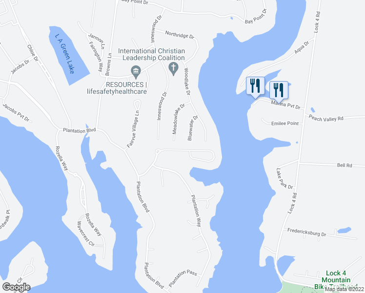 map of restaurants, bars, coffee shops, grocery stores, and more near 1110 Isaac Franklin Drive in Gallatin