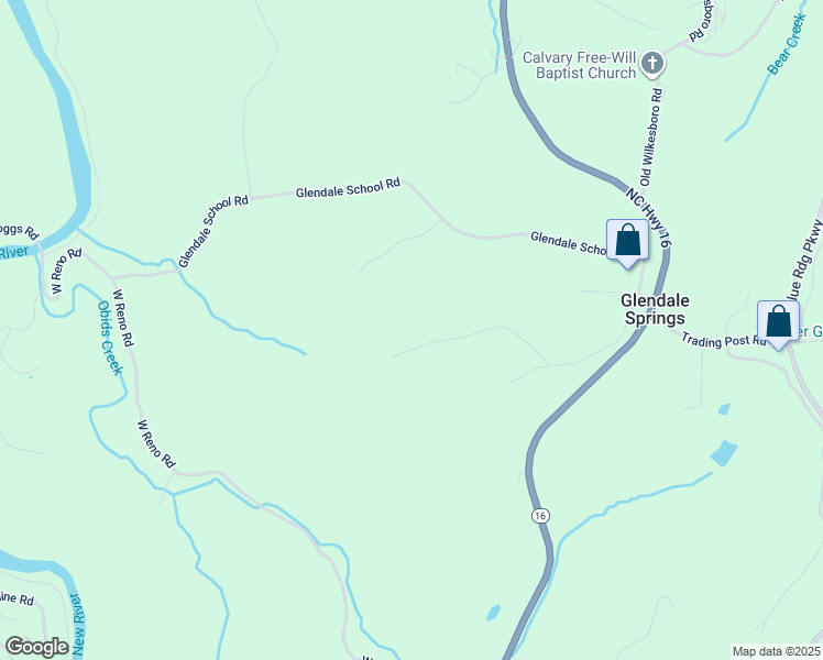 map of restaurants, bars, coffee shops, grocery stores, and more near 444 Ray Miller Road in West Jefferson