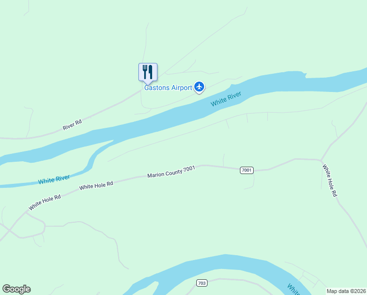 map of restaurants, bars, coffee shops, grocery stores, and more near 2919 Marion County 7001 in Flippin