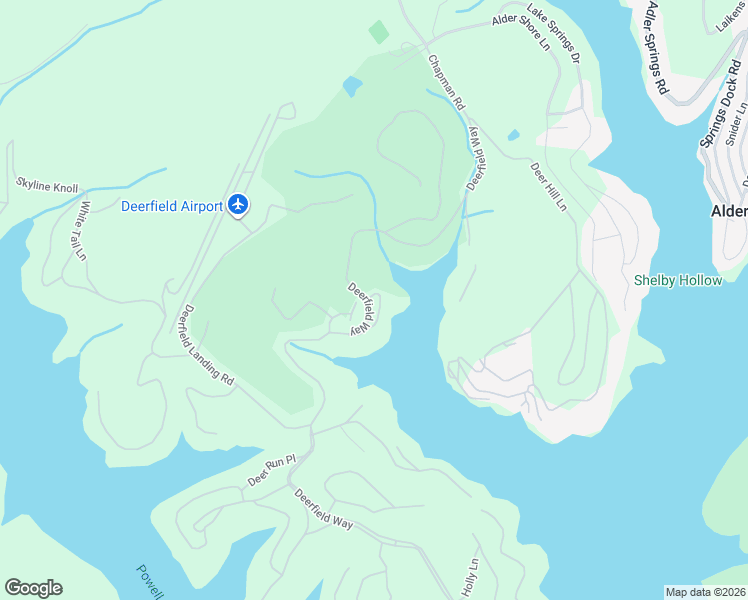 map of restaurants, bars, coffee shops, grocery stores, and more near 2407 Antlers Way in LaFollette