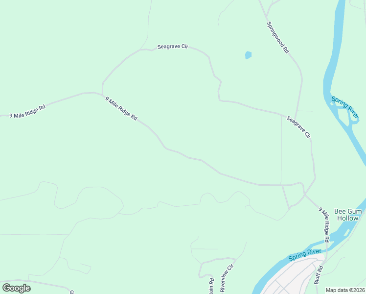 map of restaurants, bars, coffee shops, grocery stores, and more near 8202 9 Mile Ridge Road in Hardy