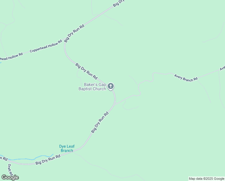 map of restaurants, bars, coffee shops, grocery stores, and more near 4655 Big Dry Run Road in Mountain City