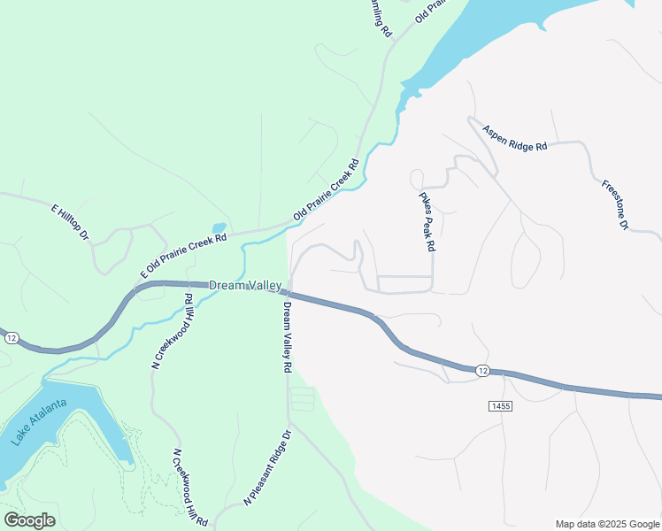 map of restaurants, bars, coffee shops, grocery stores, and more near 13456 Mountain Lake Court in Rogers