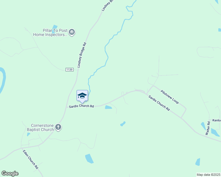 map of restaurants, bars, coffee shops, grocery stores, and more near 309 Sardis Church Road in Madison