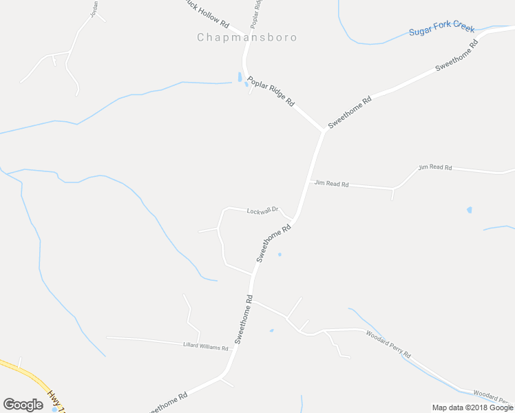 map of restaurants, bars, coffee shops, grocery stores, and more near 2041 Lockwall Drive in Chapmansboro
