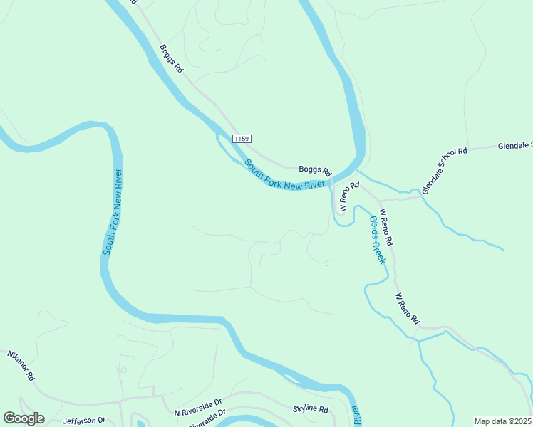 map of restaurants, bars, coffee shops, grocery stores, and more near Gucker Road in Jefferson