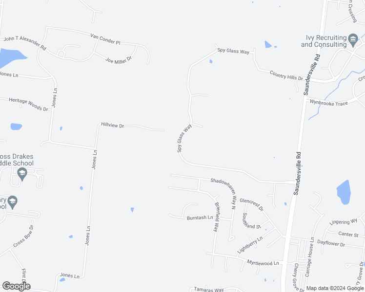 map of restaurants, bars, coffee shops, grocery stores, and more near 179 Spy Glass Way in Hendersonville