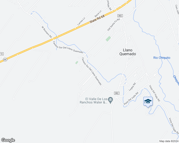map of restaurants, bars, coffee shops, grocery stores, and more near 62 Camino Sur Del Llano Quemado in Ranchos de Taos