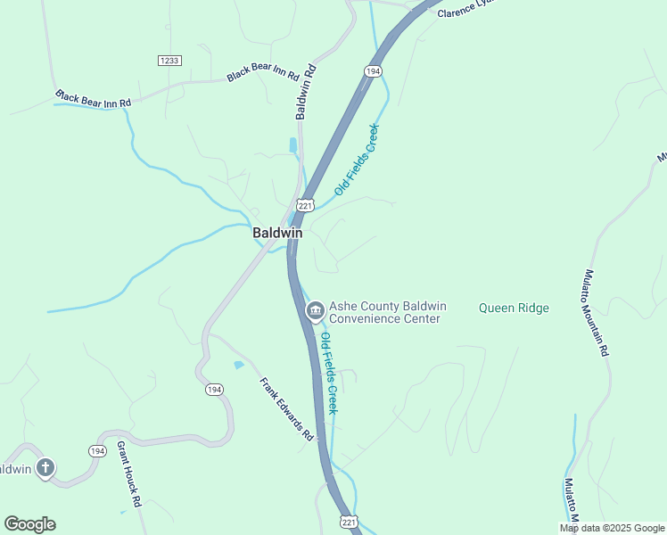 map of restaurants, bars, coffee shops, grocery stores, and more near 104 Hillside Drive in West Jefferson
