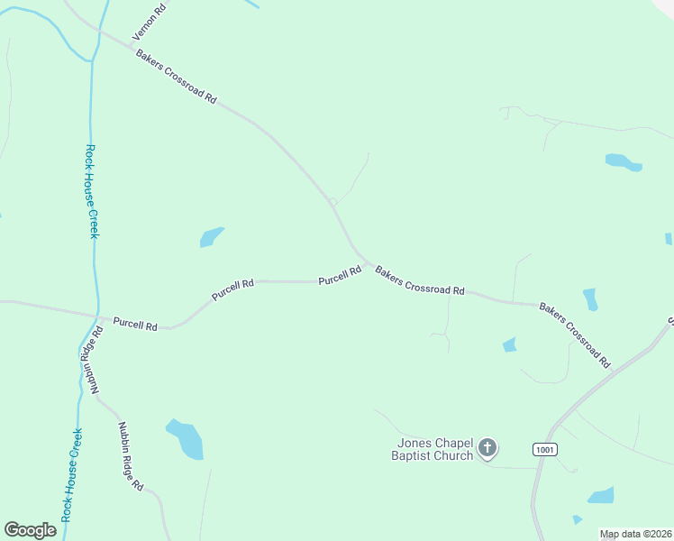 map of restaurants, bars, coffee shops, grocery stores, and more near 1344 Purcell Road in Reidsville