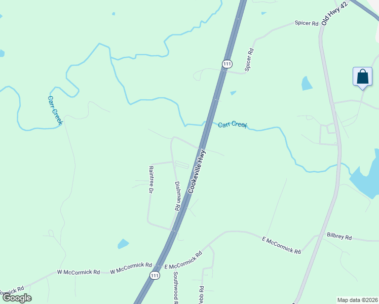 map of restaurants, bars, coffee shops, grocery stores, and more near 2106 Cookeville Highway in Livingston