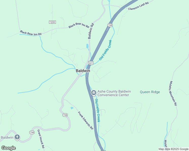 map of restaurants, bars, coffee shops, grocery stores, and more near 218 Hillside Drive in West Jefferson