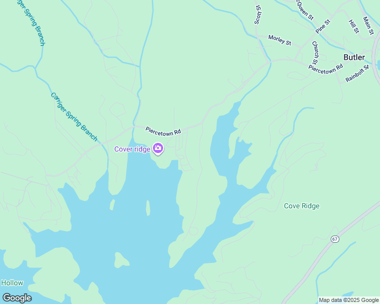 map of restaurants, bars, coffee shops, grocery stores, and more near 917 Piercetown Road in Butler