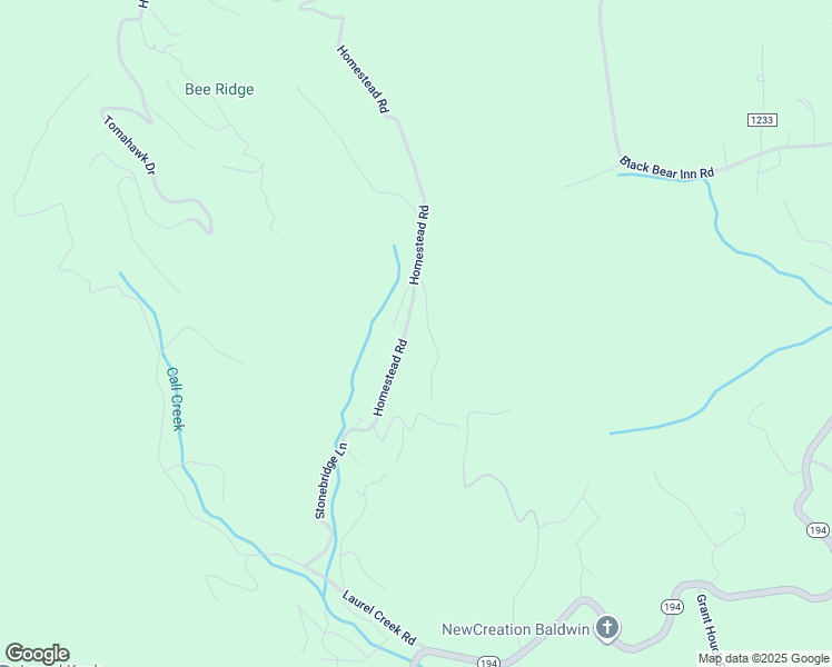 map of restaurants, bars, coffee shops, grocery stores, and more near 292 Homestead Road in Todd