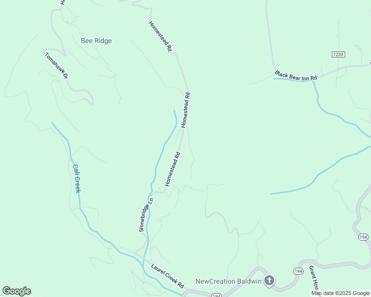 map of restaurants, bars, coffee shops, grocery stores, and more near 292 Homestead Road in Todd