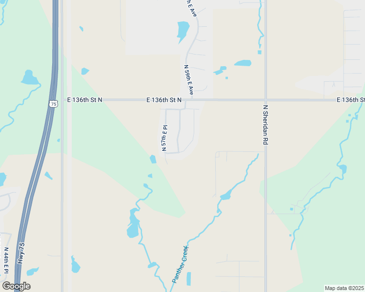 map of restaurants, bars, coffee shops, grocery stores, and more near 13307 58th East Place in Collinsville