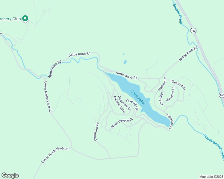 map of restaurants, bars, coffee shops, grocery stores, and more near 162 Springtime Lane in West Jefferson