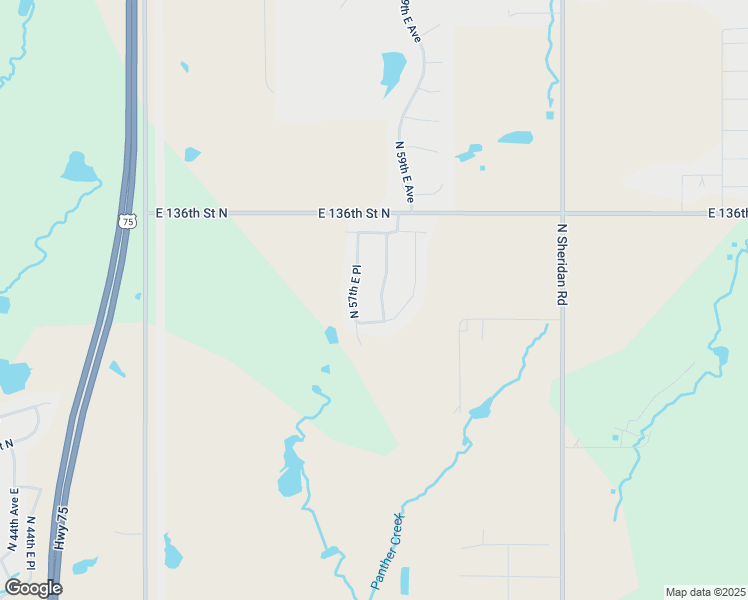 map of restaurants, bars, coffee shops, grocery stores, and more near 13360 58th East Place in Collinsville