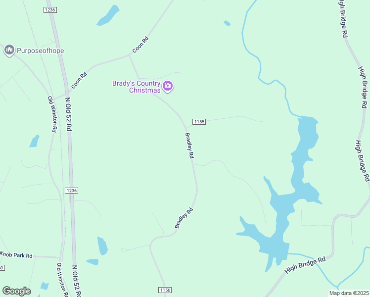 map of restaurants, bars, coffee shops, grocery stores, and more near 1645 Bradley Road in Pinnacle