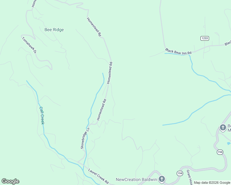 map of restaurants, bars, coffee shops, grocery stores, and more near 163 Yellow Bear Road in Todd