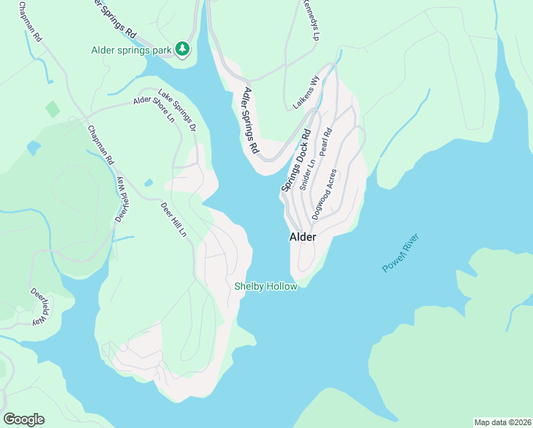 map of restaurants, bars, coffee shops, grocery stores, and more near 481 Lake Springs Drive in LaFollette