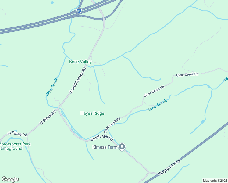 map of restaurants, bars, coffee shops, grocery stores, and more near 1474 Clear Creek Rd in Chuckey