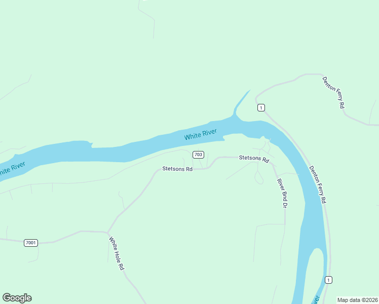 map of restaurants, bars, coffee shops, grocery stores, and more near County Road 703 in Flippin