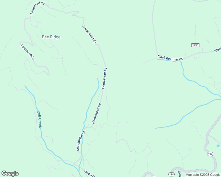 map of restaurants, bars, coffee shops, grocery stores, and more near 155 Yellow Bear Road in Todd