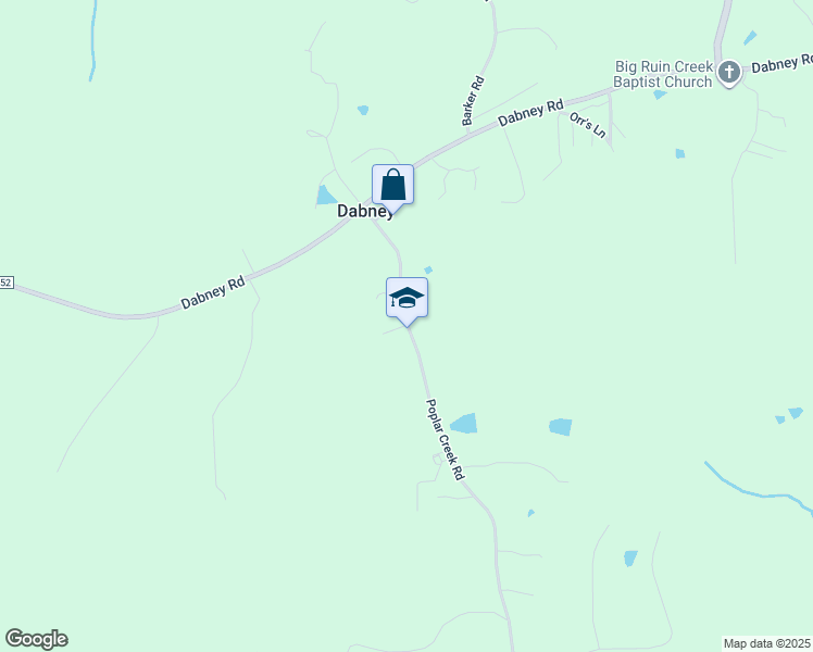 map of restaurants, bars, coffee shops, grocery stores, and more near 2785 Poplar Creek Road in Henderson