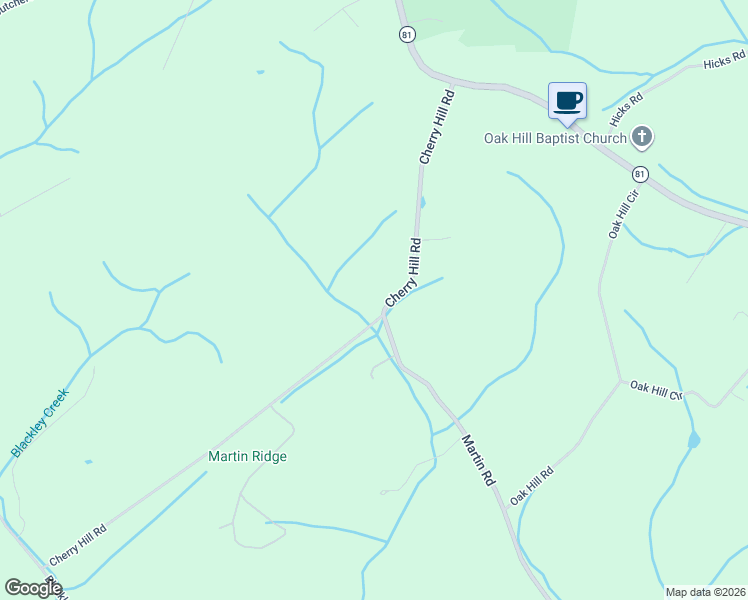 map of restaurants, bars, coffee shops, grocery stores, and more near 243 Cherry Hill Road in Jonesborough