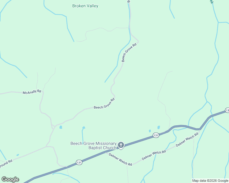 map of restaurants, bars, coffee shops, grocery stores, and more near 700 Beech Grove Road in Thorn Hill