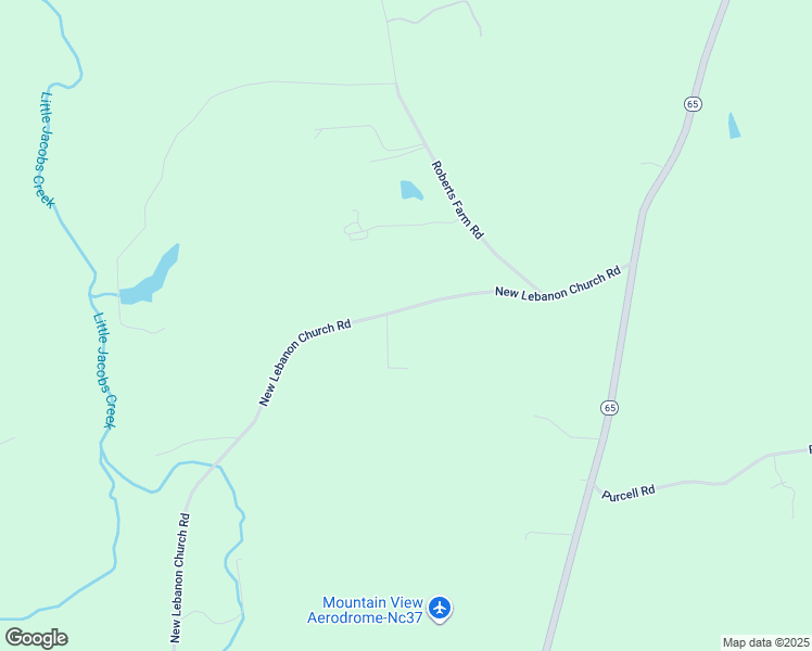 map of restaurants, bars, coffee shops, grocery stores, and more near 375 New Lebanon Church Road in Reidsville