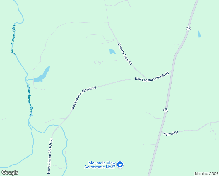 map of restaurants, bars, coffee shops, grocery stores, and more near 375 New Lebanon Church Road in Reidsville