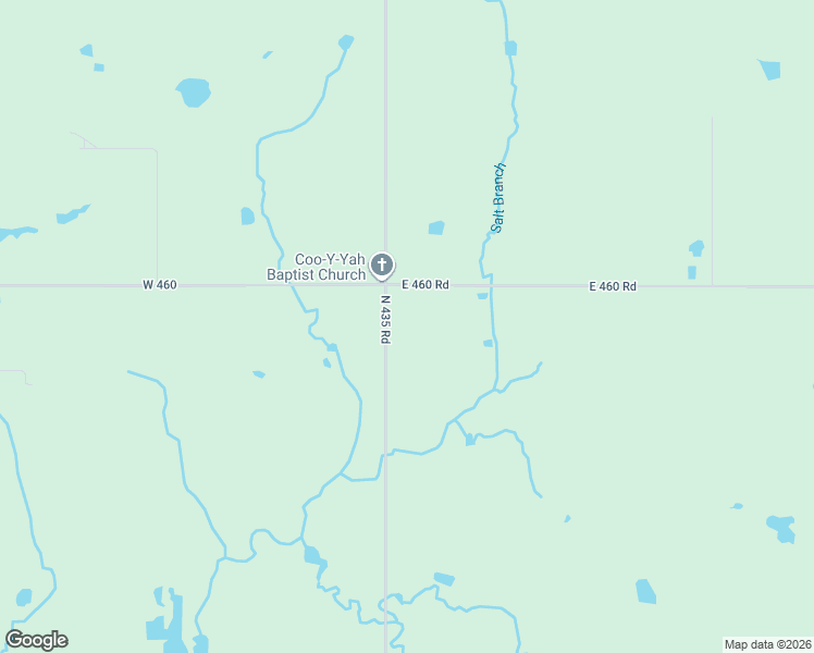 map of restaurants, bars, coffee shops, grocery stores, and more near 30 East 460 Road in Pryor