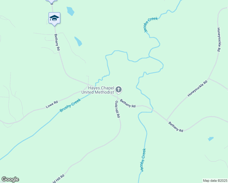 map of restaurants, bars, coffee shops, grocery stores, and more near 111 Hayes Chapel Drive in Madison