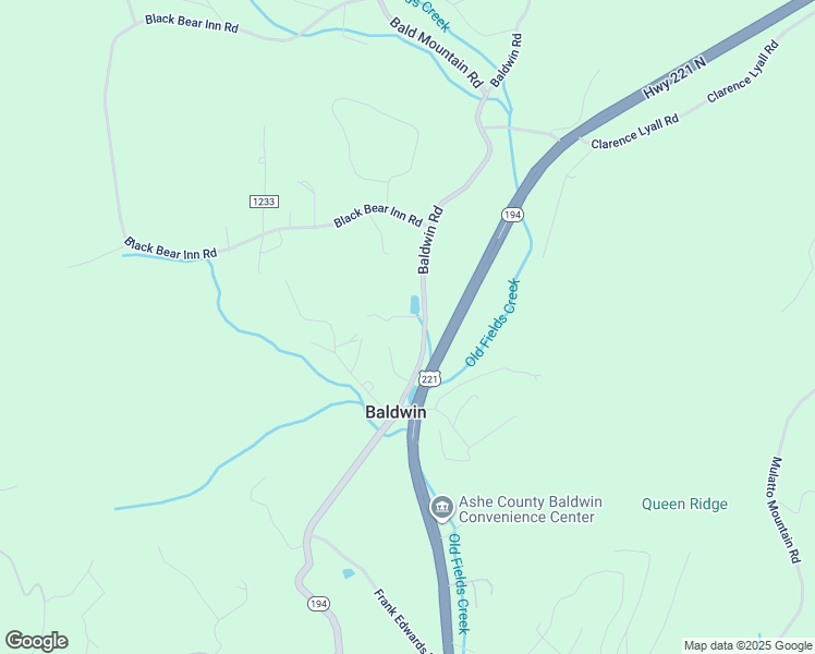 map of restaurants, bars, coffee shops, grocery stores, and more near 151 Edgewood Drive in West Jefferson