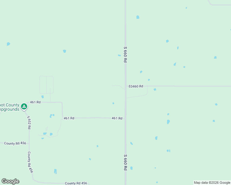 map of restaurants, bars, coffee shops, grocery stores, and more near 46029 South 660 Road in Jay