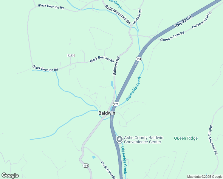 map of restaurants, bars, coffee shops, grocery stores, and more near 151 Edgewood Drive in West Jefferson